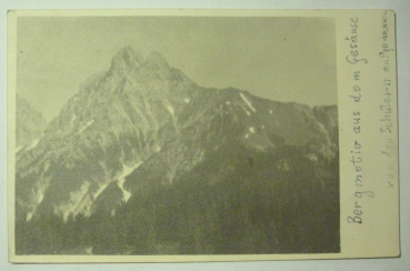 Ansichtskarte Bergmotiv Gesäuse (1944)